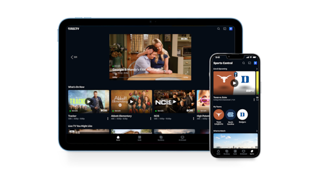 Content being streamed on multiple devices.