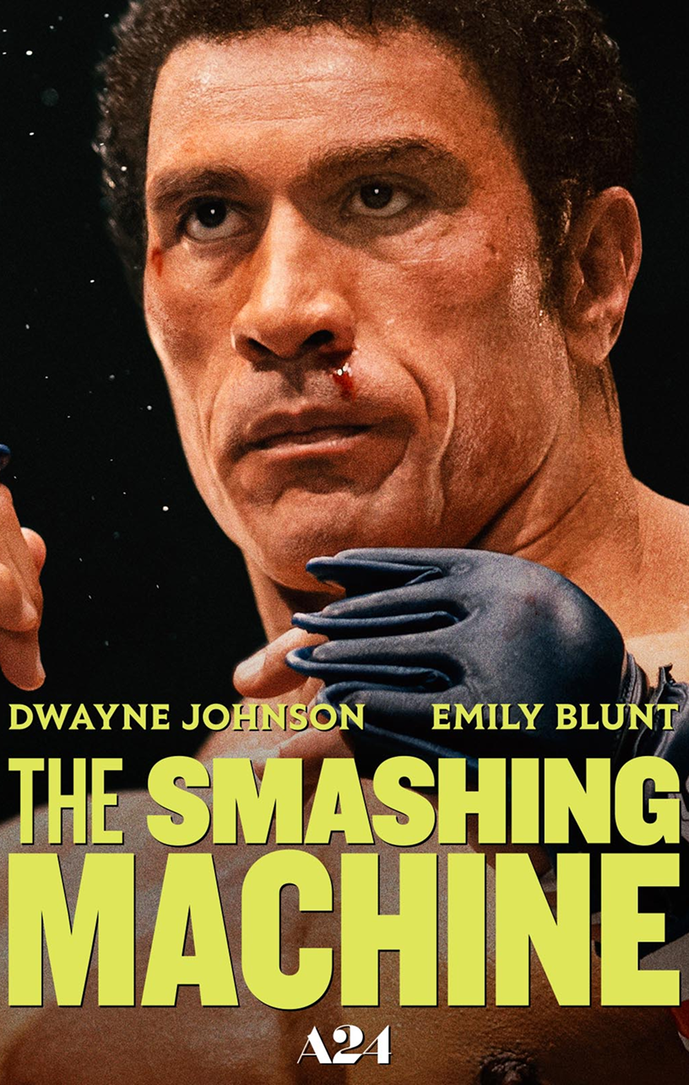 Poster for The Smashing Machine.