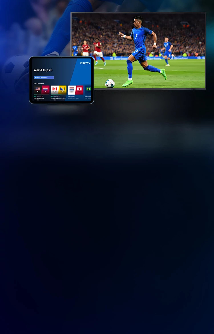 FIFA World Cup 2026 broadcast graphic featuring FOX, FS1, Telemundo and Universo.