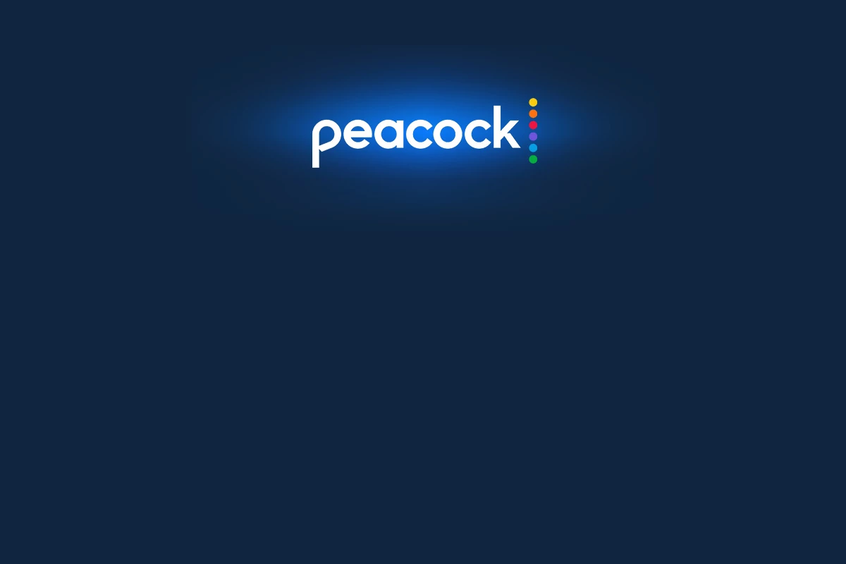 Peacock logo.
