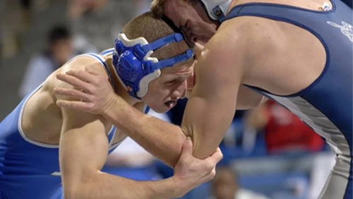 College wrestling.